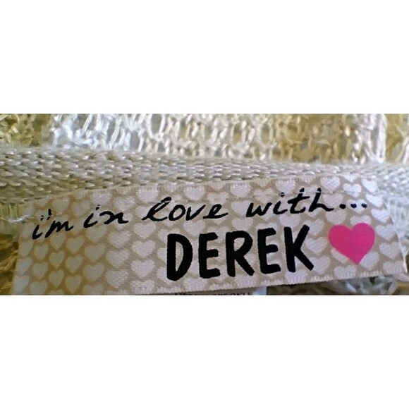 I'm In Love With Derek Women's Open Knit Beige Long Cardigan, Size M - Picture 4 of 5